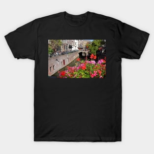 Utrecht Canal & Flowers T-Shirt